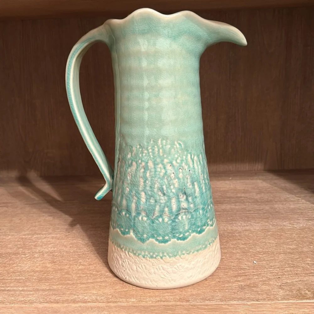 Old Havana Pitcher / Anthropologie / Color: MINT/ New